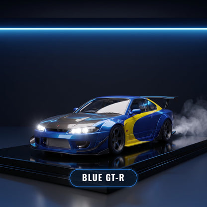 Blue GT-R