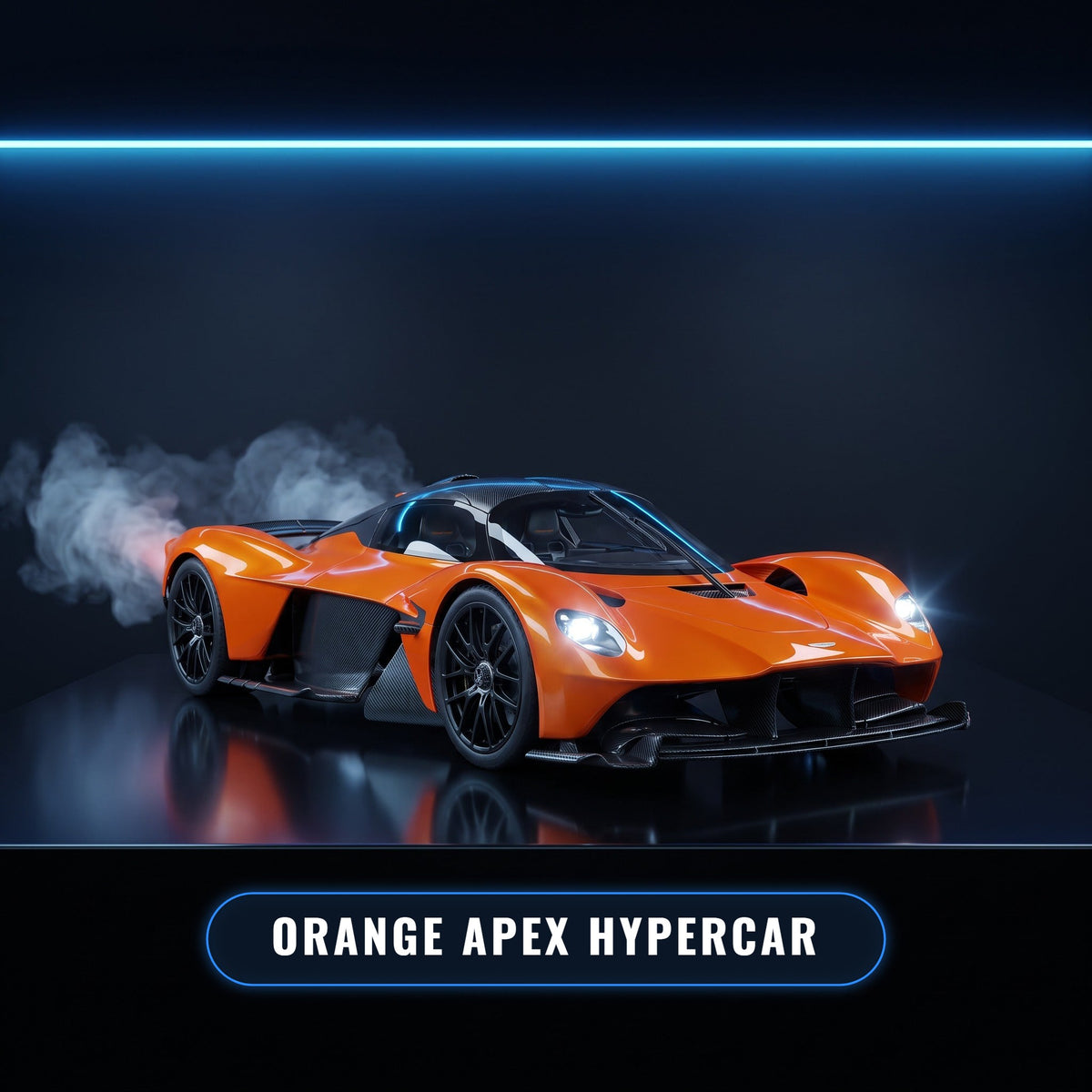 Orange Apex Hypercar